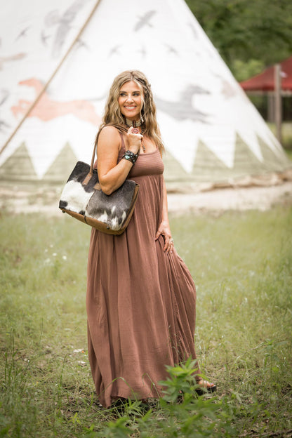 Cowhide Josie Tote