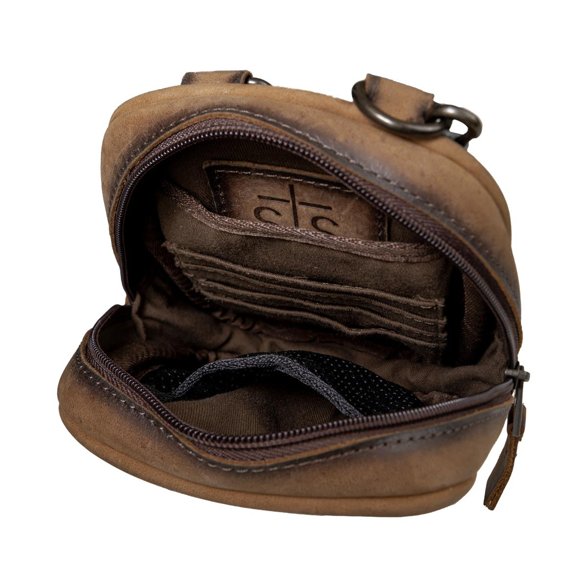 STS Ranchwear Baroness Auzlyn Leather Crossbody Bag Jennifer Smith STS Ranchwear interior product image