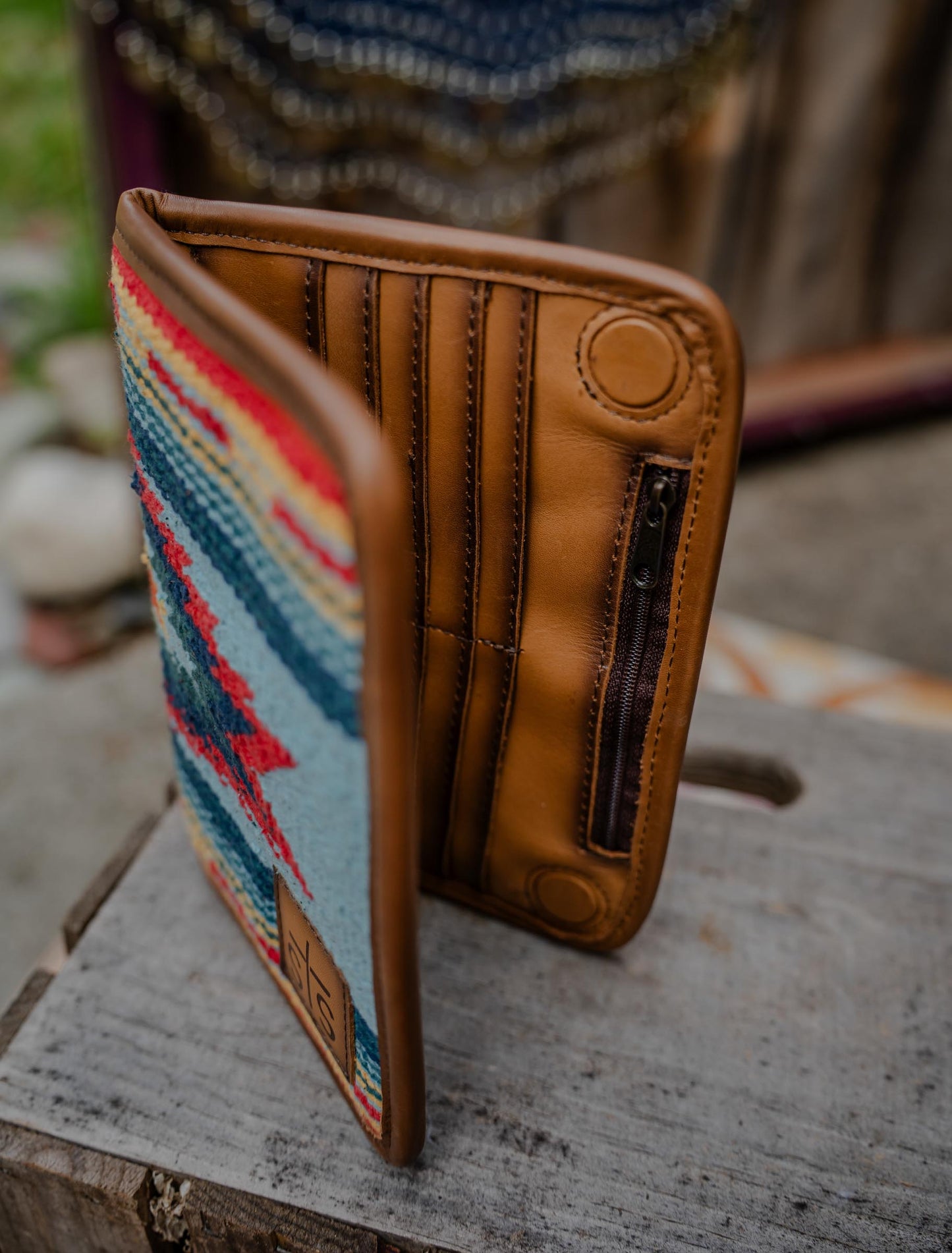 Chaynee Valley Magnetic Wallet Serape