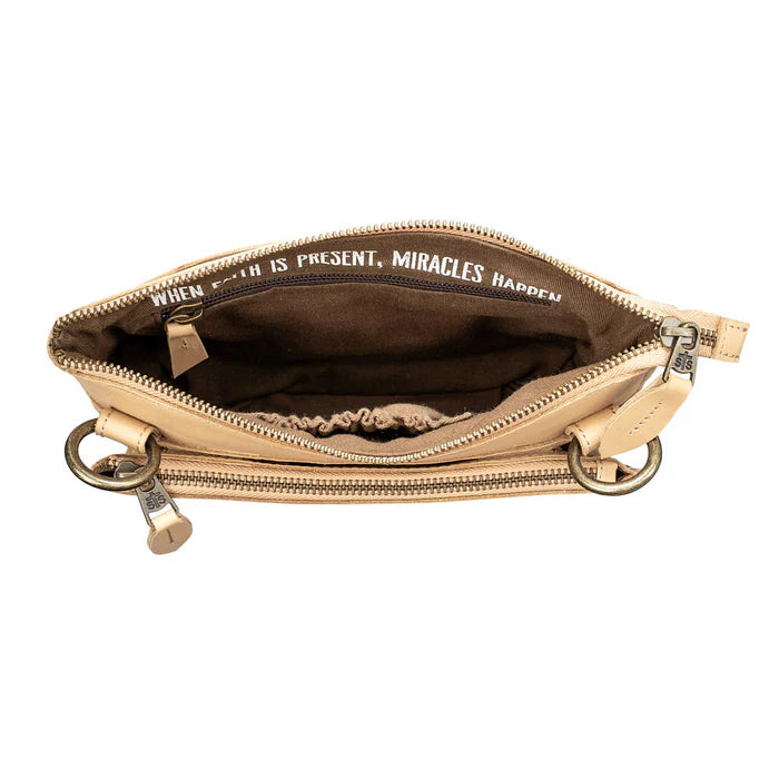 Basic Bliss Buckskin Lily Crossbody