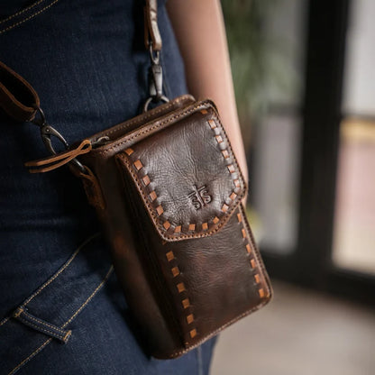 STS Ranchwear Bandera Chocolate Quickdraw Crossbody Bag