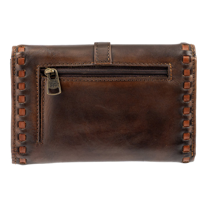 STS Ranchwear Bandera Chocolate Tillie Leather Wallet