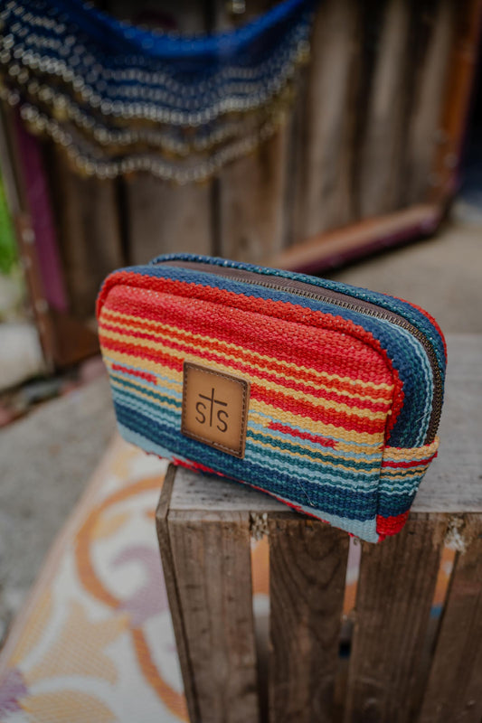 Chaynee Valley Bebe Cosmetic Bag Serape