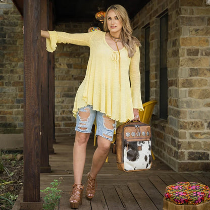 STS Ranchwear Vaquero Cowhide Lennon Western Leather Backpack