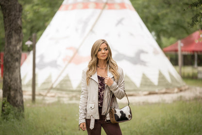 Cowhide Emmy Purse