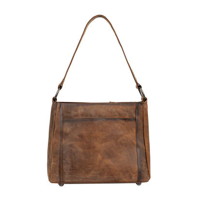 distressed leather western purse by STS Ranchwear back view  Jennifer Smith STS Ranch back view