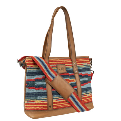 Chaynee Valley  Tiffany Crossbody Tote Serape