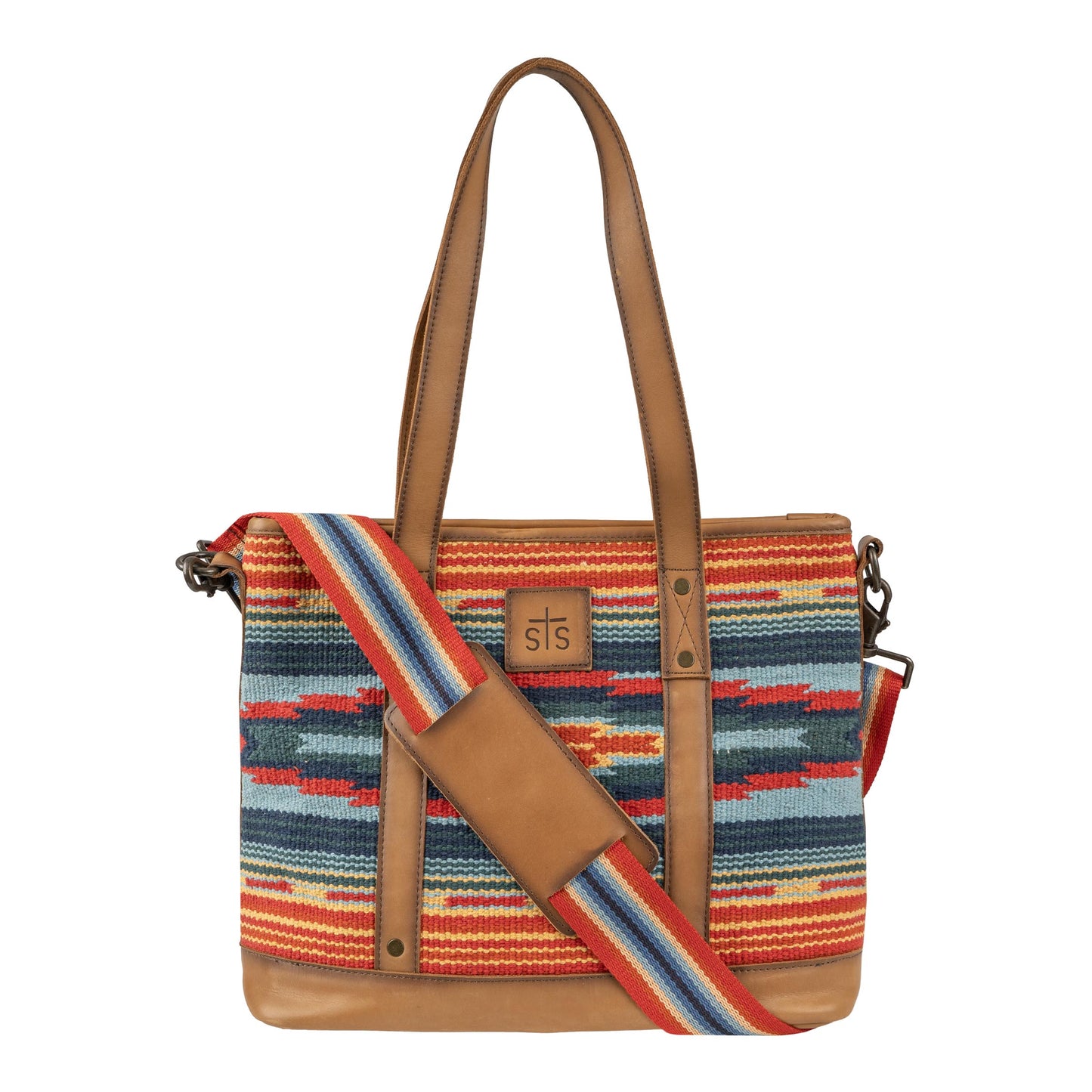 Chaynee Valley  Tiffany Crossbody Tote Serape