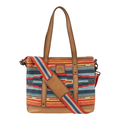 Chaynee Valley  Tiffany Crossbody Tote Serape