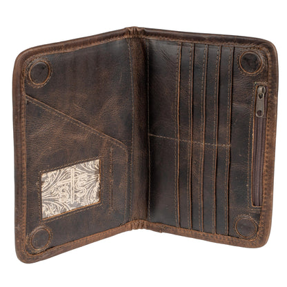 Guadalupe Serape Magnet Wallet
