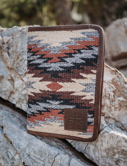 Guadalupe Serape Magnet Wallet