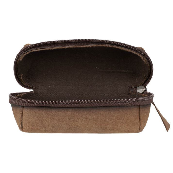 STS Ranchwear Foreman Leather Sunglass Case