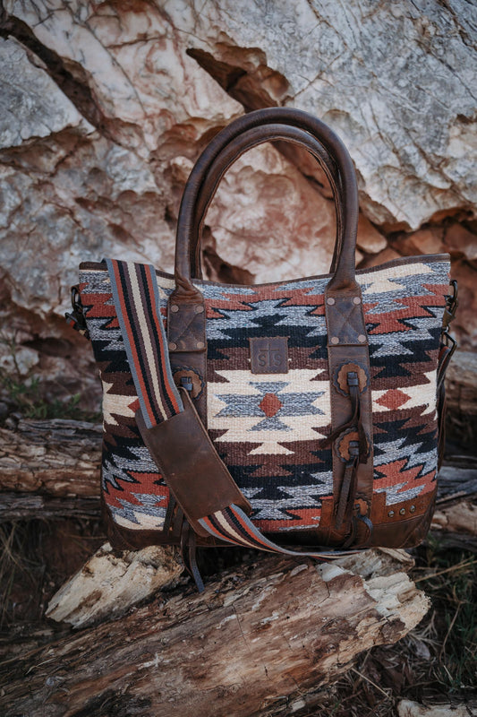 Guadalupe Serape All-In Tote