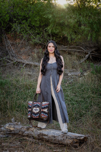 Guadalupe Serape All-In Tote
