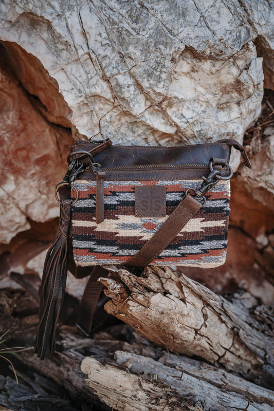 Guadalupe Serape Lily Crossbody