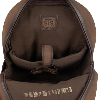 Cowhide Whitness Backpack