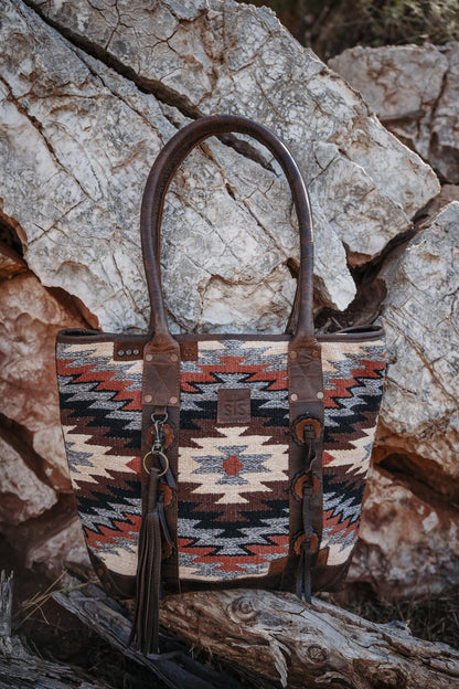 Guadalupe Serape Palomino Tote