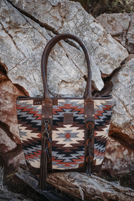 Guadalupe Serape Palomino Tote