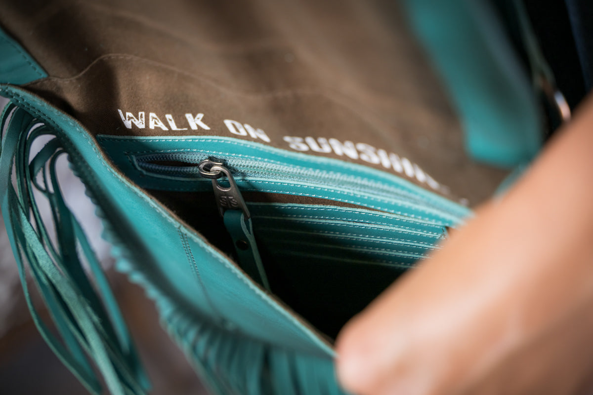 STS Ranchwear Wayfarer Turquoise Selah Saddle Bag