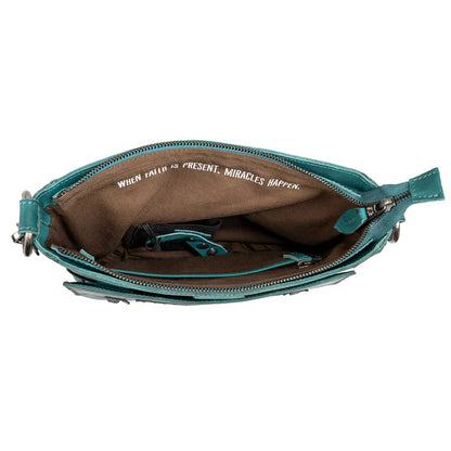 Close-up of Olivia crossbody view from top