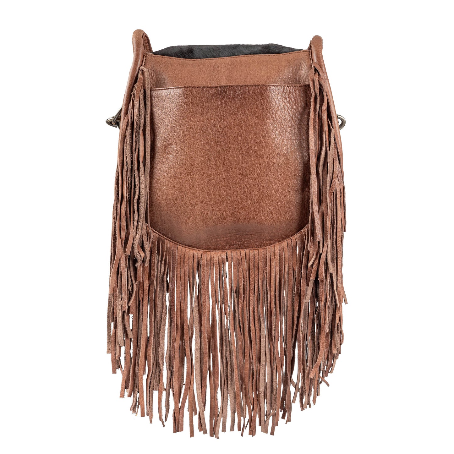 Indie Cowhide Saddle Bag Brown