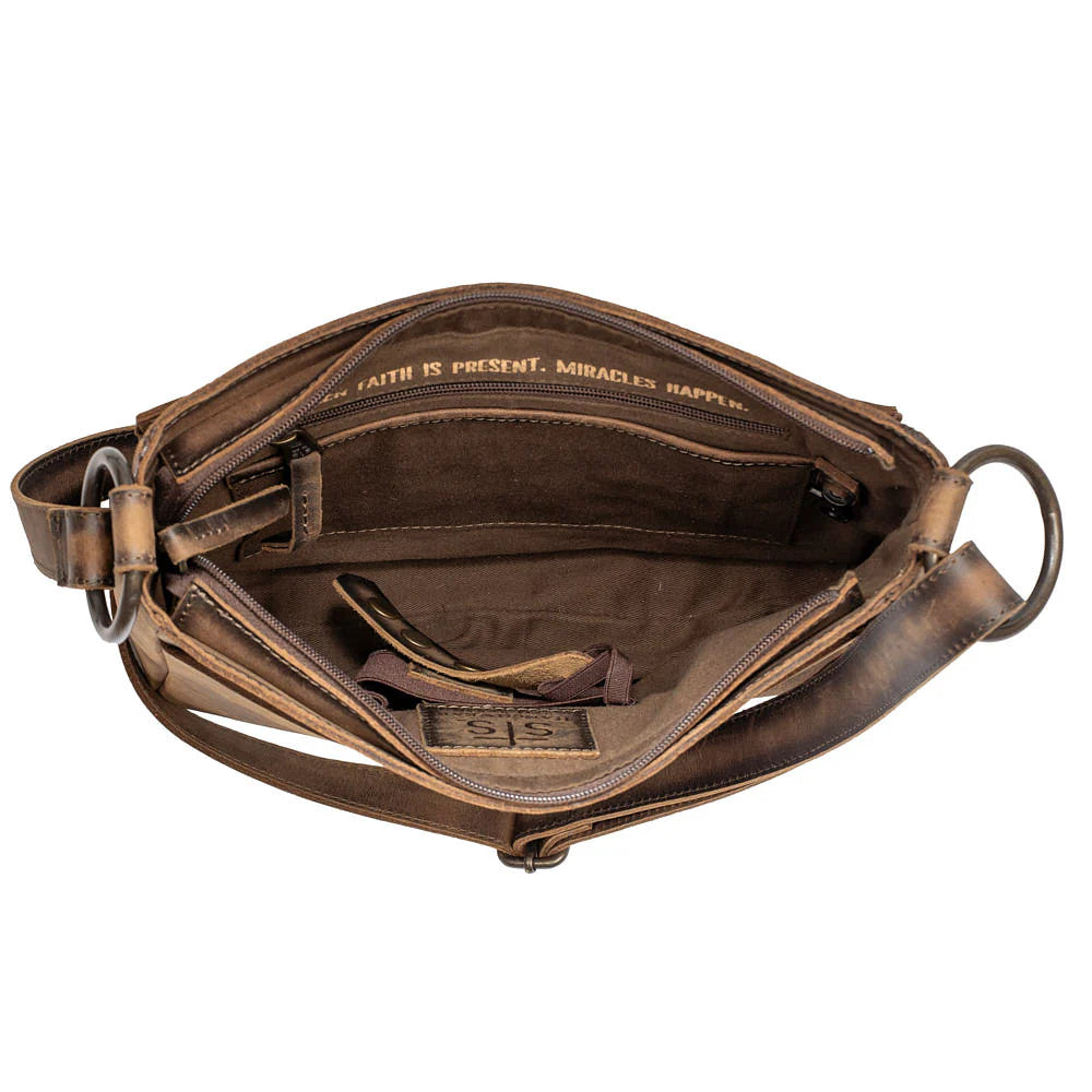 STS Ranchwear Baroness Olivia distressed leather crossbody bag
western leather crossbody purse by STS Ranchwear brown distressed leather western handbag Jennifer Smith STS Ranch interior