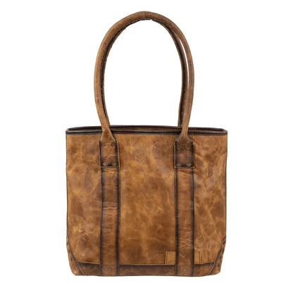 STS Ranchwear Guadalupe Cowhide Palomino Tote Bag