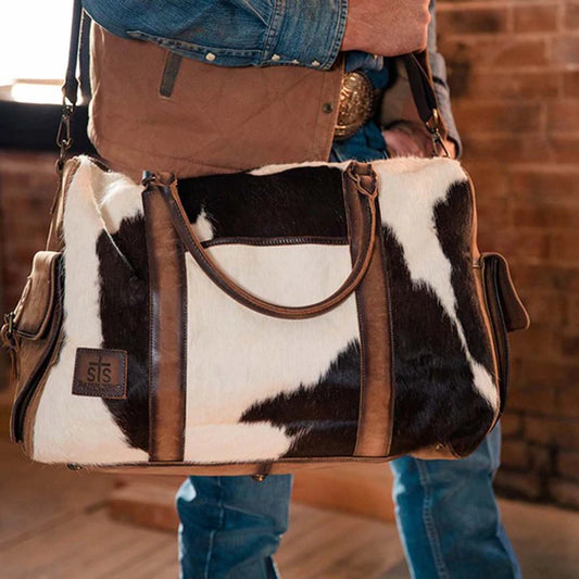 Cowhide Duffle