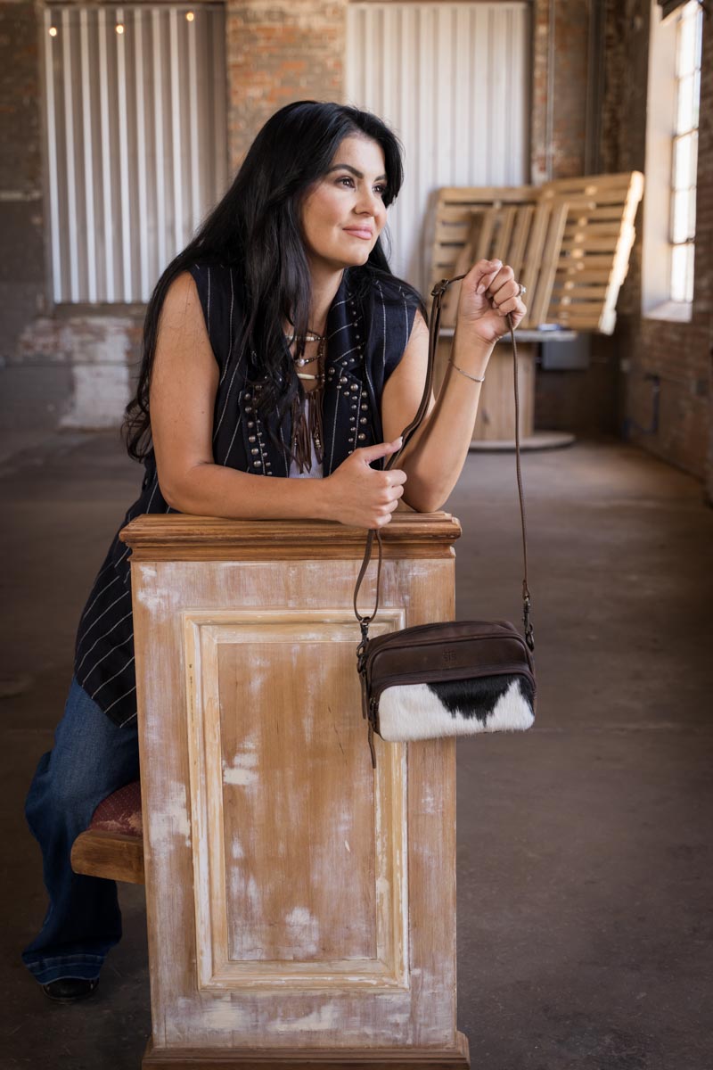 STS Ranchwear Cowhide Jess Crossbody Jennifer Smith STS Ranch