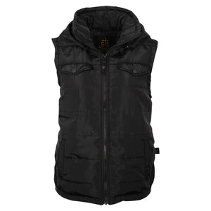 LADIES CRAZY JANE VEST - BLACK