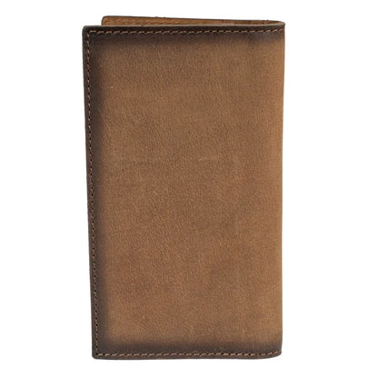 STS Ranchwear Foreman Long Bifold Men's Full-Grain Leather Wallet