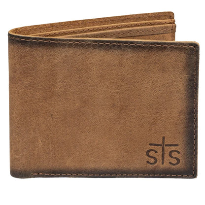 STS Ranchwear Foreman Bifold Men's Full-Grain Leather Wallet