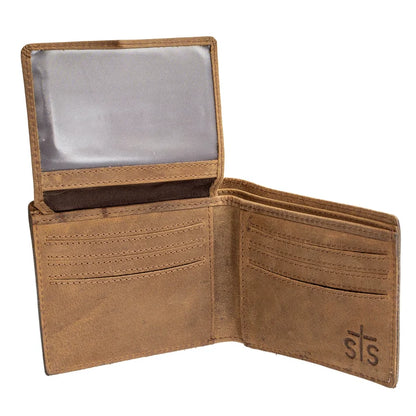 STS Ranchwear Foreman Bifold Men's Full-Grain Leather Wallet