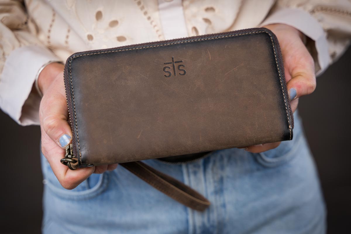 Jennifer Smith STS Ranch Baroness Betsy Bifold Wristlet by STS Ranchwear