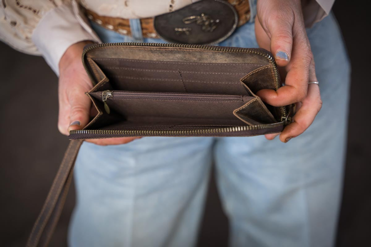 Jennifer Smith STS Ranch Baroness Betsy Bifold Wristlet by STS Ranchwear