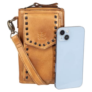 STS Ranchwear Bandera Tan Quickdraw Crossbody Wallet