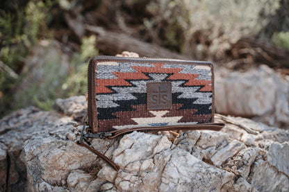 Guadalupe Bifold W/ Wristlet- Serape