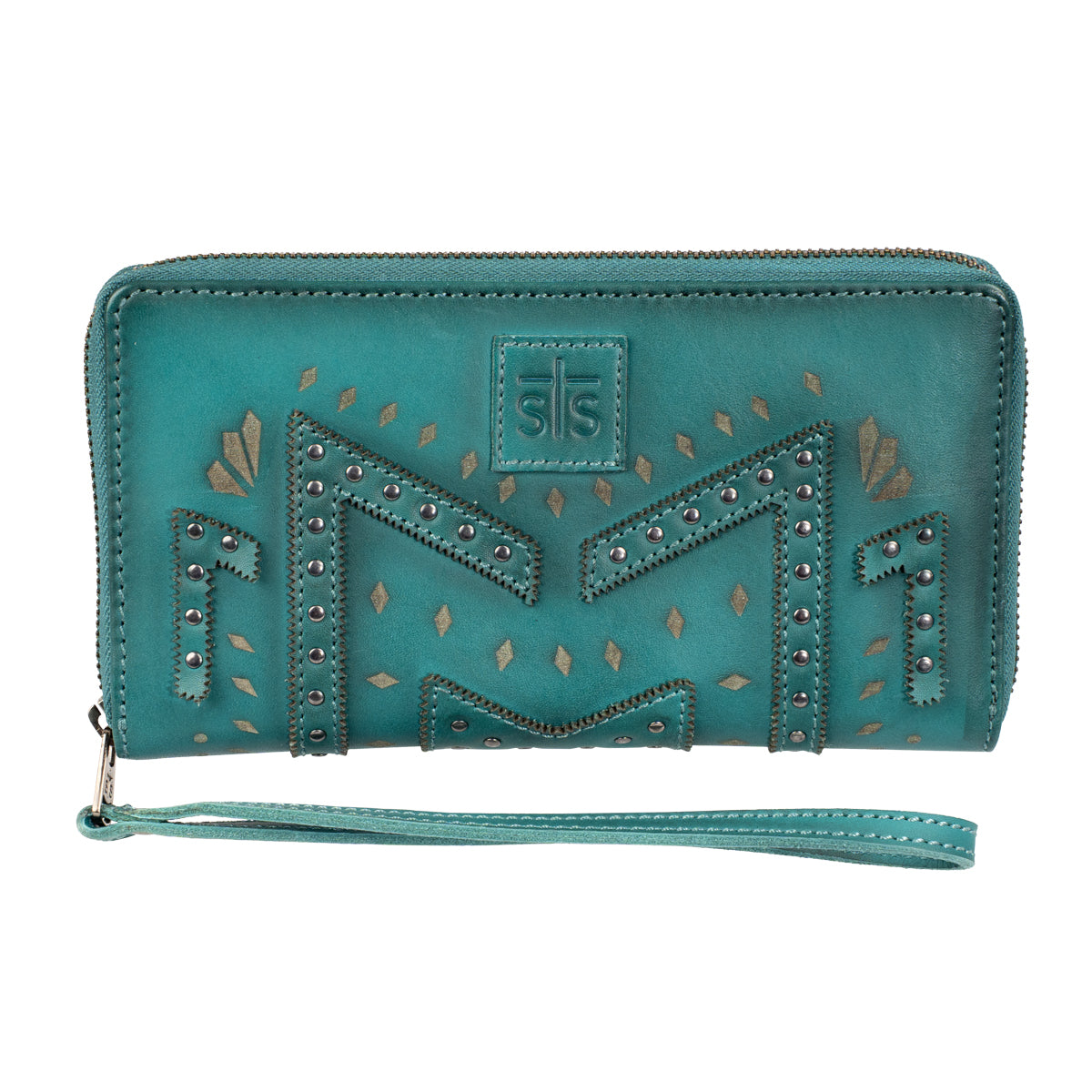 STS Ranchwear Wayfarer Turquoise Juniper Bifold Wallet