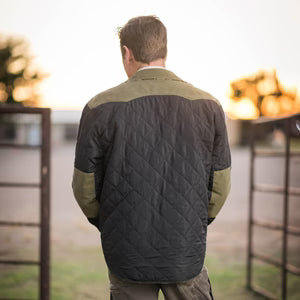 EVERETTE REVERSIBLE JACKET OLIVE/ KHAKI