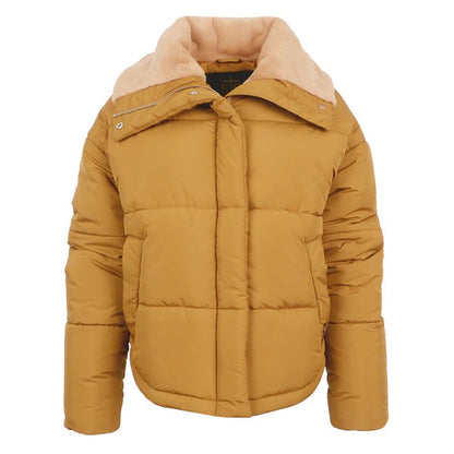 LADIES NOVA CAMEL QUILTED JACKET
