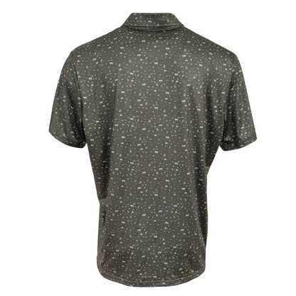 Men's Fairway Shirt Forest Green W/Tan