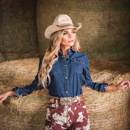 Ladies Rod Denim Shirt