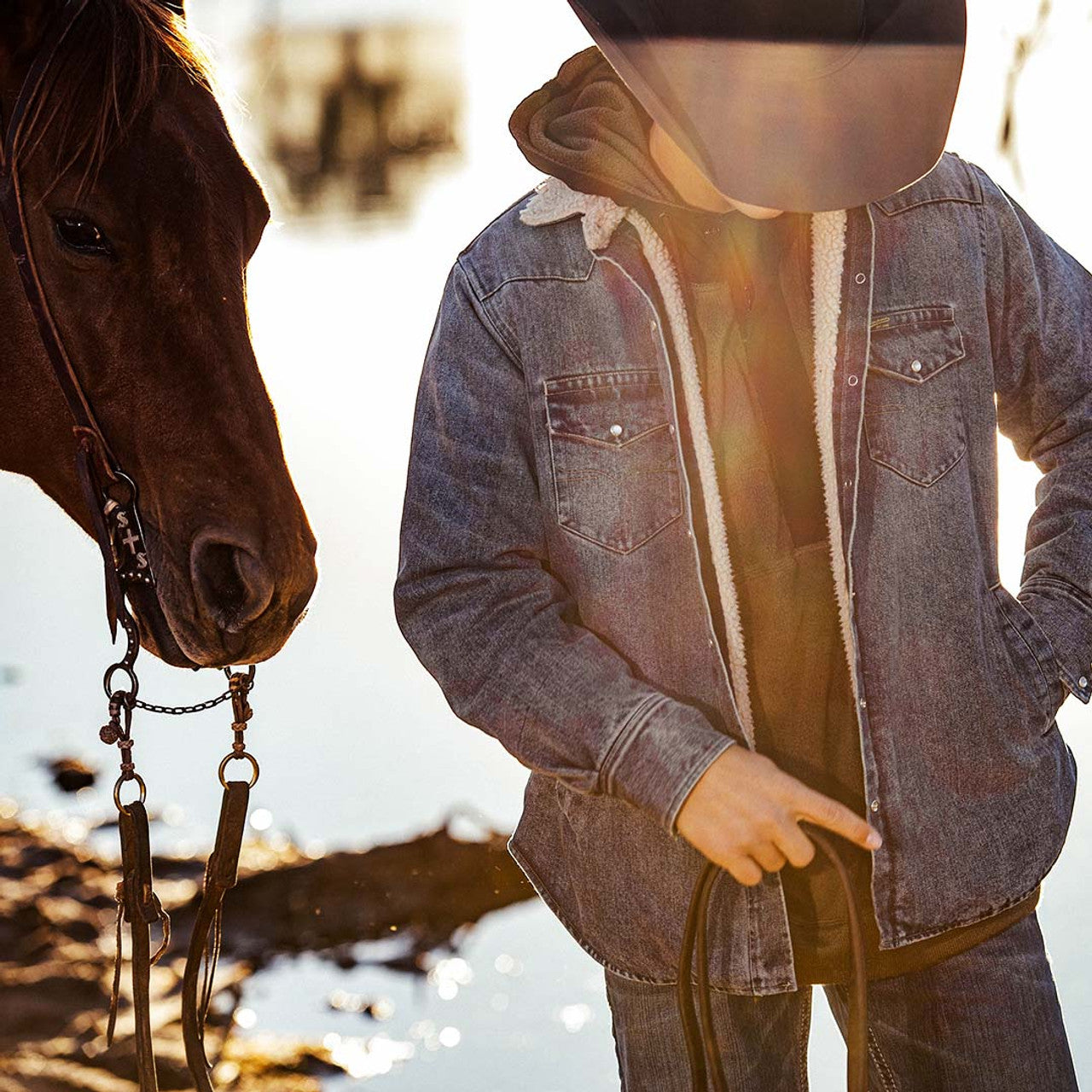 MENS CLIFDALE DEMIN JACKET