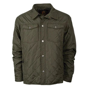 MENS CASSIDY OLIVE QUILTED JACKET