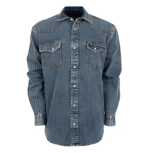 MEN'S DUKE DENIM PEARL SNAP SHIRT