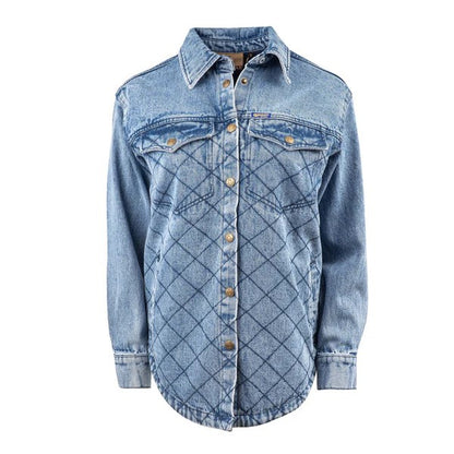 Ladies Palo Duro Quilted Denim Jacket