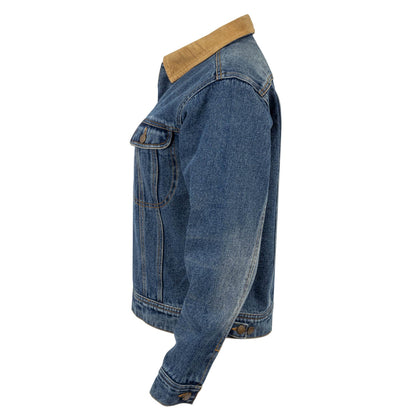 Ladies Price Wool Lined Denim Jacket
