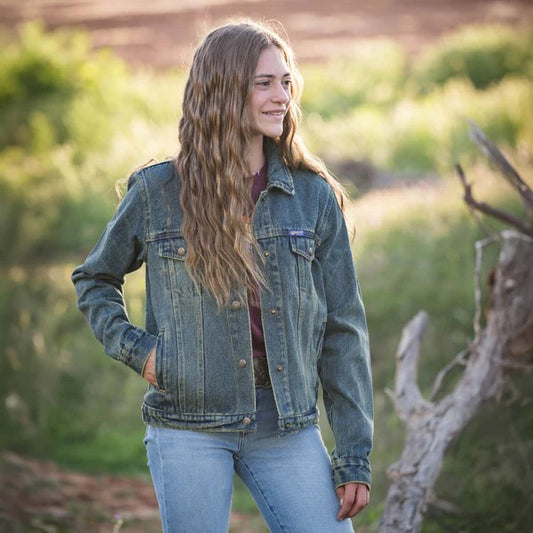 Ladies Caprock Denim Jacket