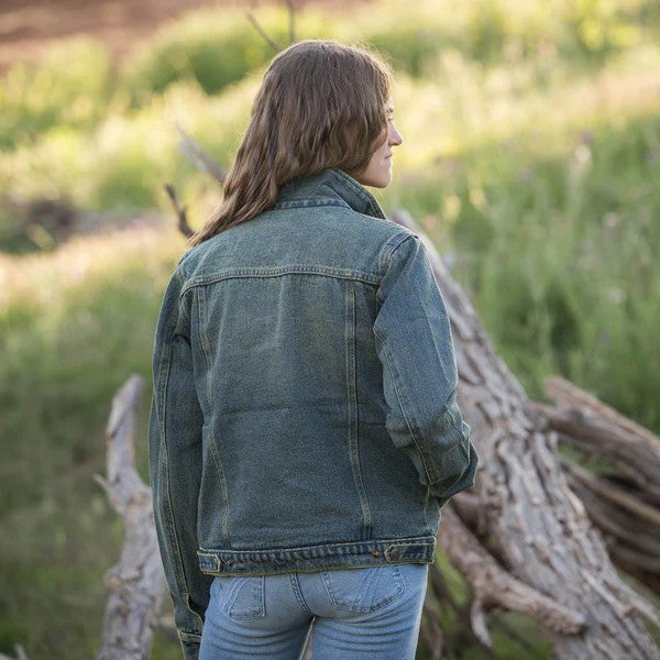 Ladies Caprock Denim Jacket