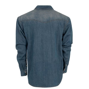 YOUTH PARKER DENIM PEARL SNAP SHIRT